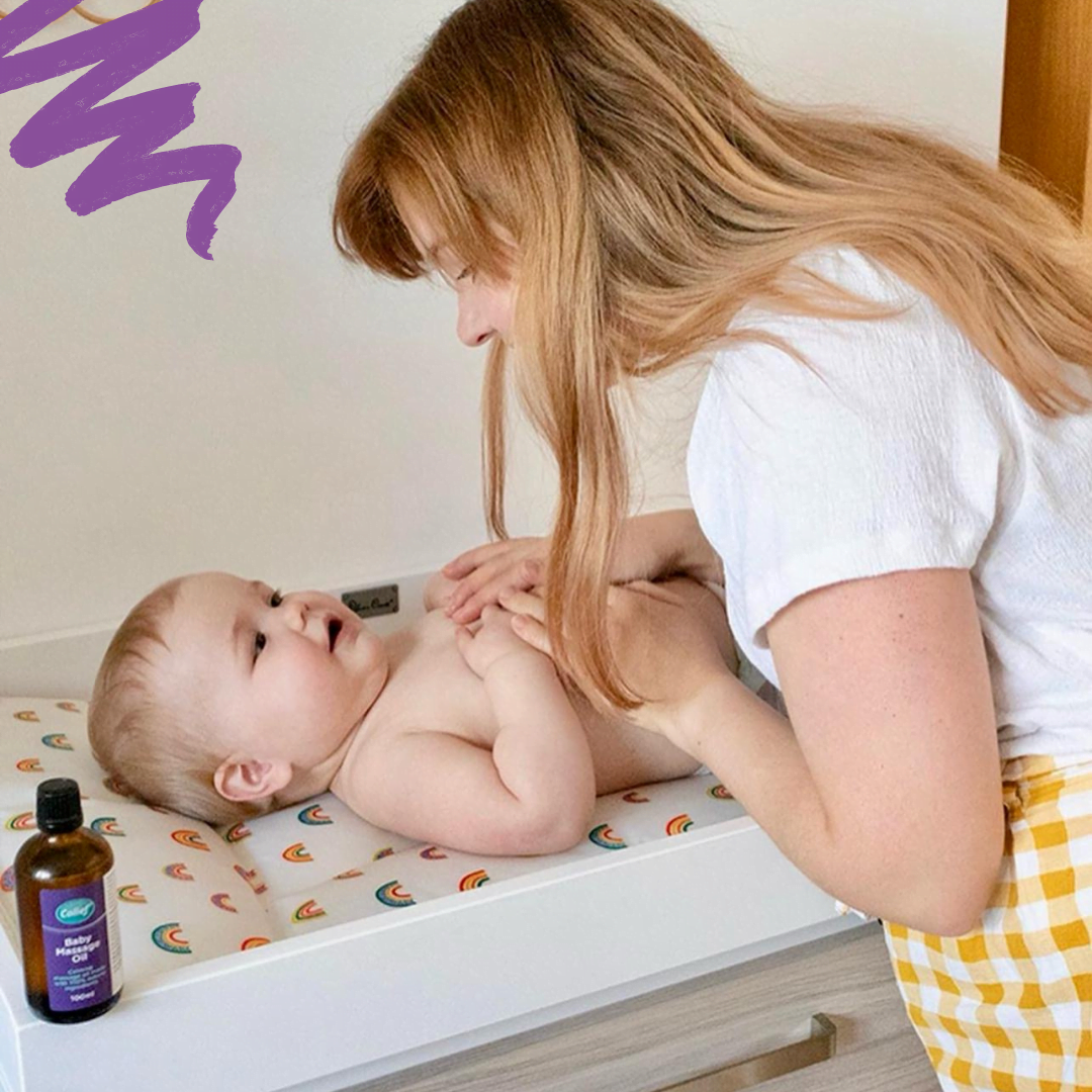 Bond with your baby this Spring with Colief® Baby Massage Oil