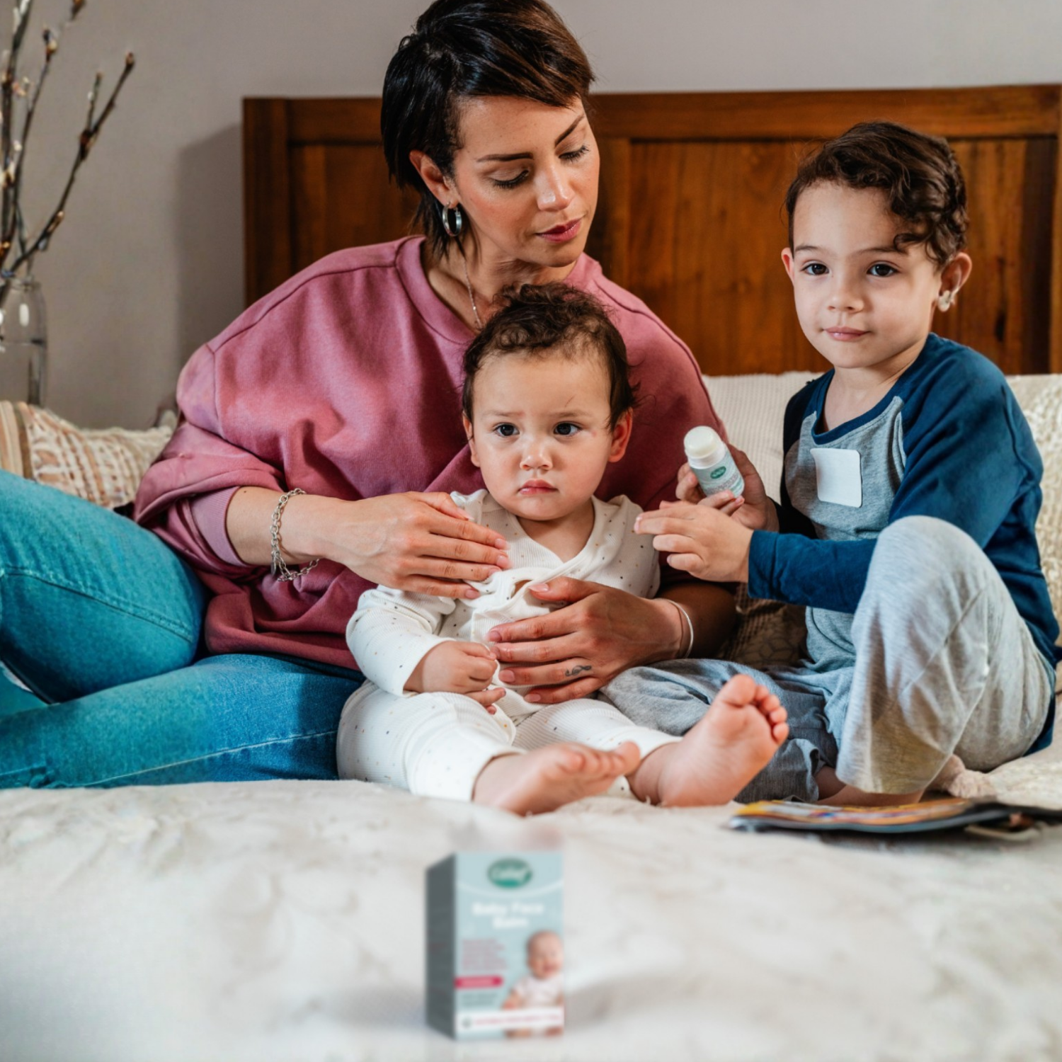 Why fragrance-free care can be a winter essential for little cheeks