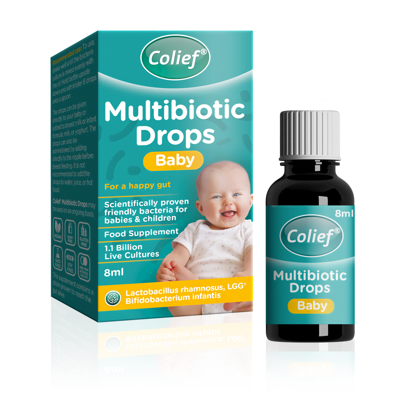 New Multibiotic Drops from Colief – For a happy gut